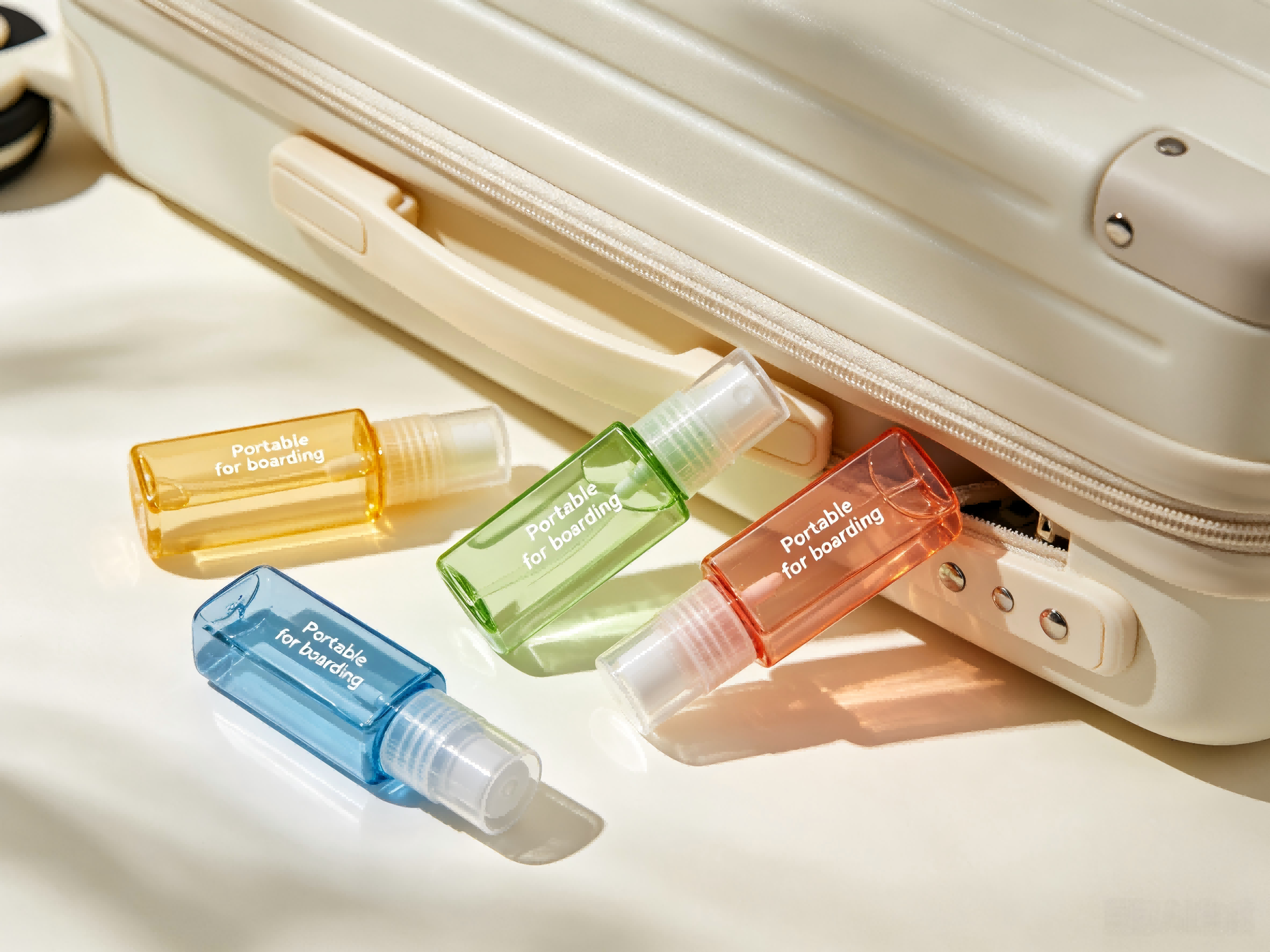 Portable perfume atomizer, small refillable perfume spray bottle for travel, fits in purse.